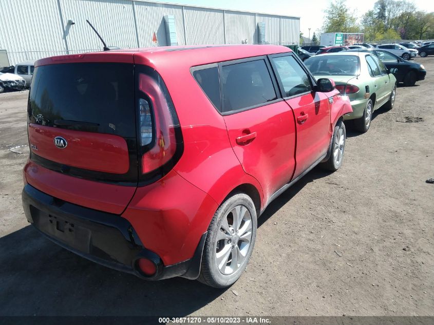 2016 KIA SOUL + - KNDJP3A50G7856461