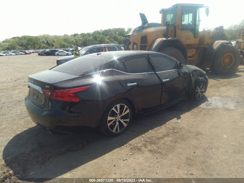2017 NISSAN MAXIMA SV - 1N4AA6AP9HC406360