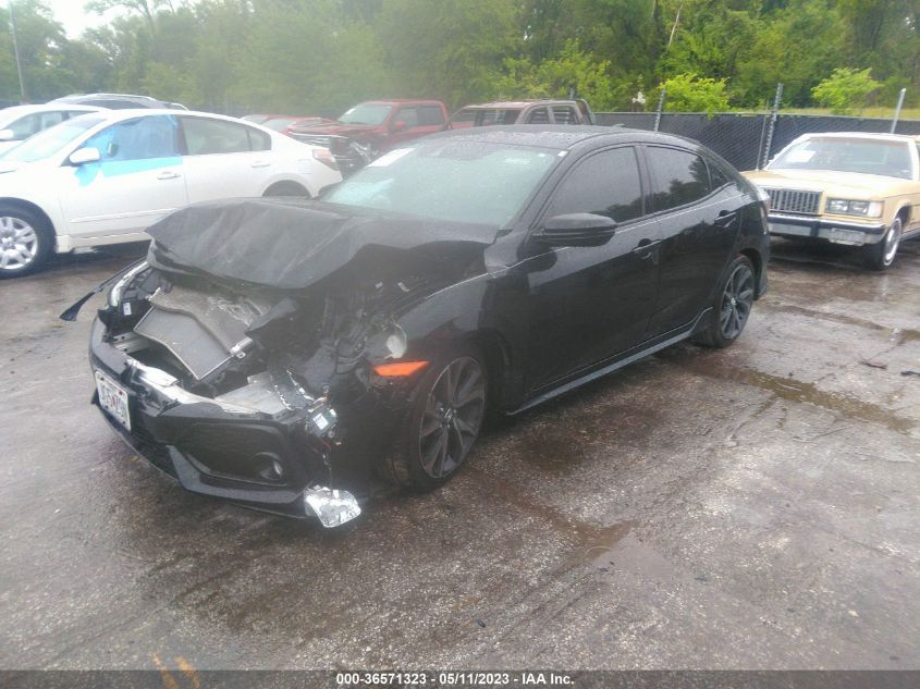 2018 HONDA CIVIC HATCHBACK SPORT TOURING - SHHFK7H93JU239074