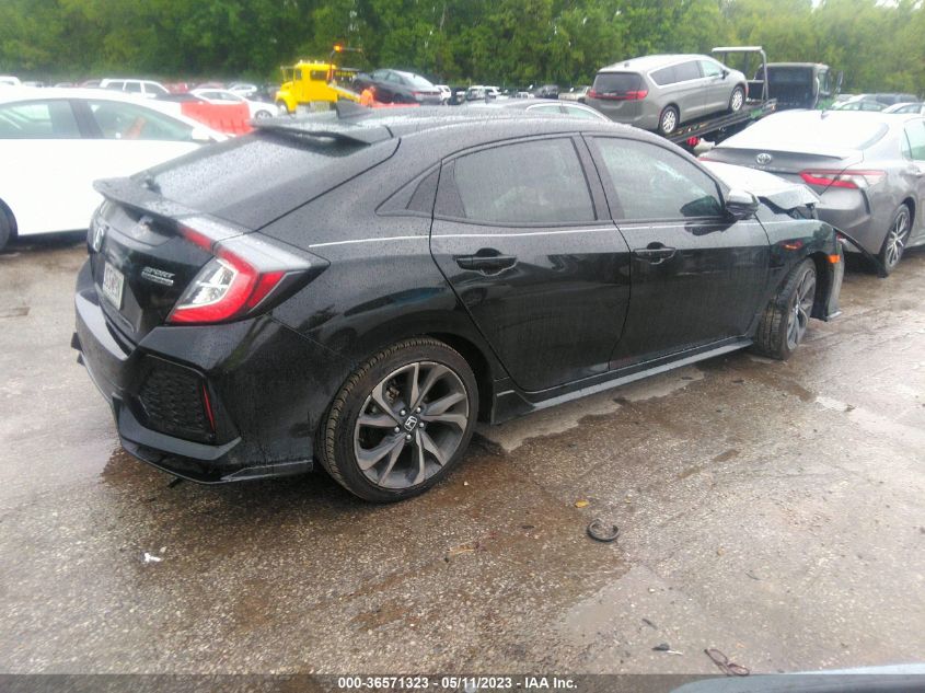 2018 HONDA CIVIC HATCHBACK SPORT TOURING - SHHFK7H93JU239074