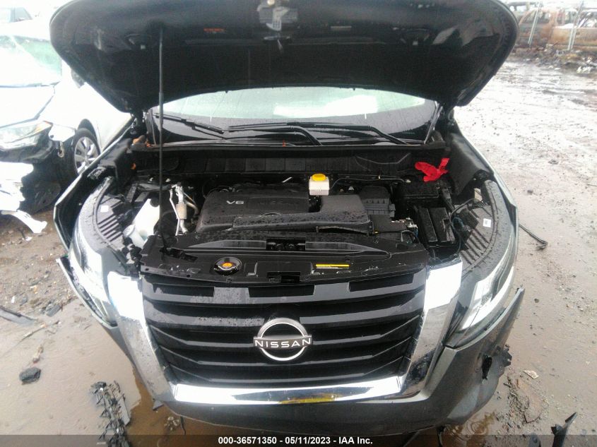 2022 NISSAN PATHFINDER S - 5N1DR3AA8NC206572