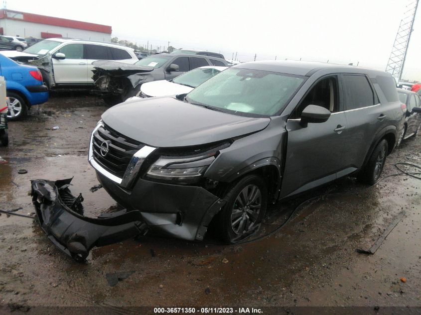 2022 NISSAN PATHFINDER S - 5N1DR3AA8NC206572
