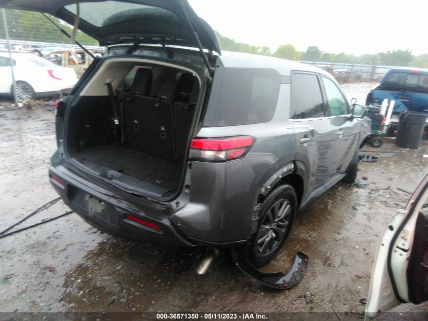 2022 NISSAN PATHFINDER S - 5N1DR3AA8NC206572