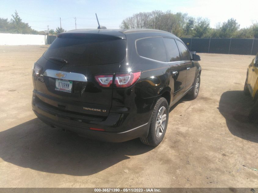 2016 CHEVROLET TRAVERSE LT - 1GNKRHKD9GJ208600