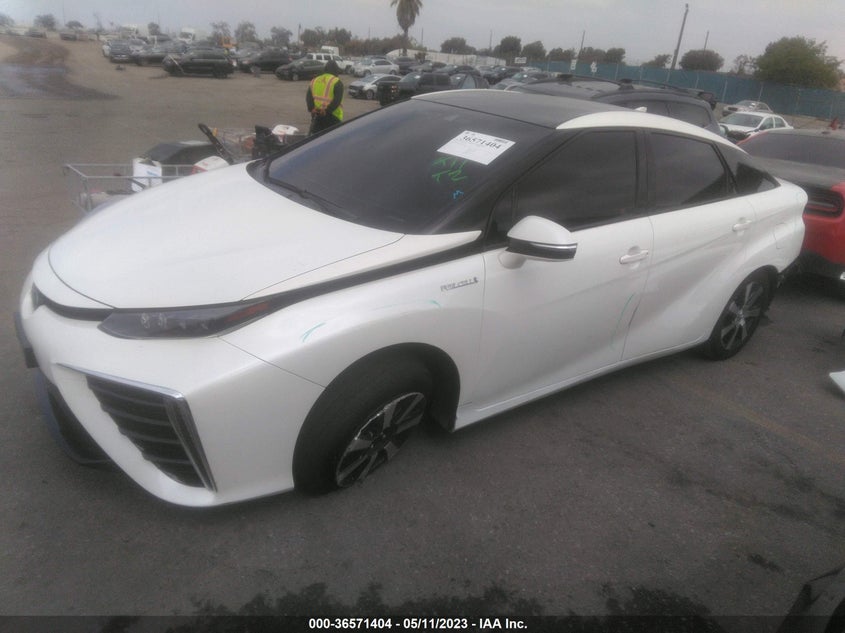 VIN JTDBVRBD7JA004492 2018 TOYOTA MIRAI