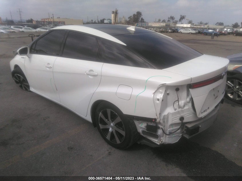 VIN JTDBVRBD7JA004492 2018 TOYOTA MIRAI
