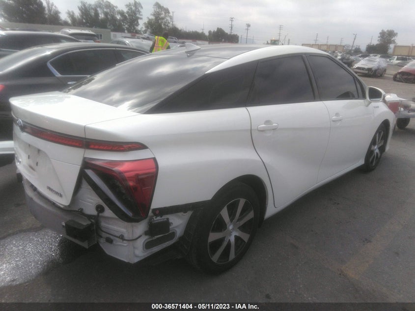 VIN JTDBVRBD7JA004492 2018 TOYOTA MIRAI