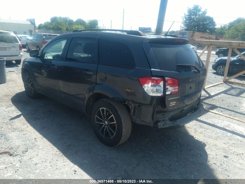 2017 DODGE JOURNEY SE - 3C4PDCAB5HT587671
