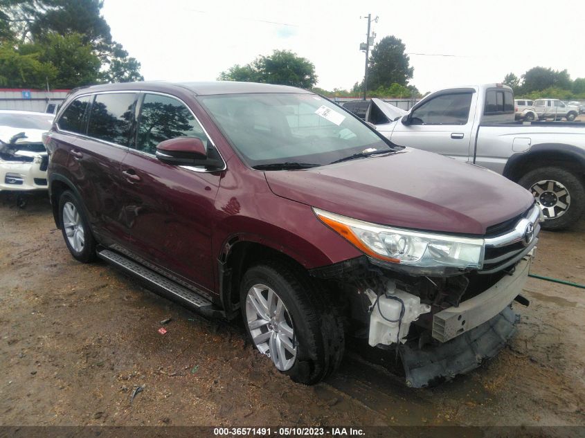 2015 TOYOTA HIGHLANDER LE - 5TDZKRFHXFS099788