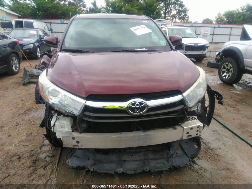 2015 TOYOTA HIGHLANDER LE - 5TDZKRFHXFS099788