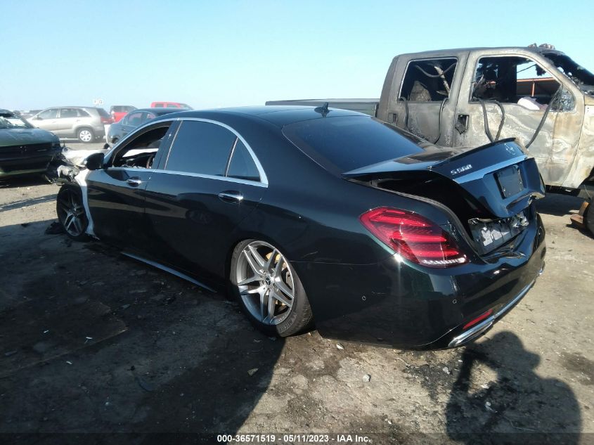 2019 MERCEDES-BENZ S-CLASS S 560 WDDUG8GBXKA423111