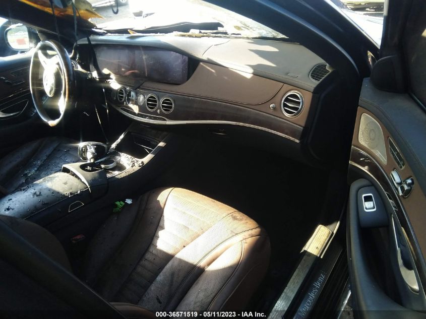 2019 MERCEDES-BENZ S-CLASS S 560 WDDUG8GBXKA423111