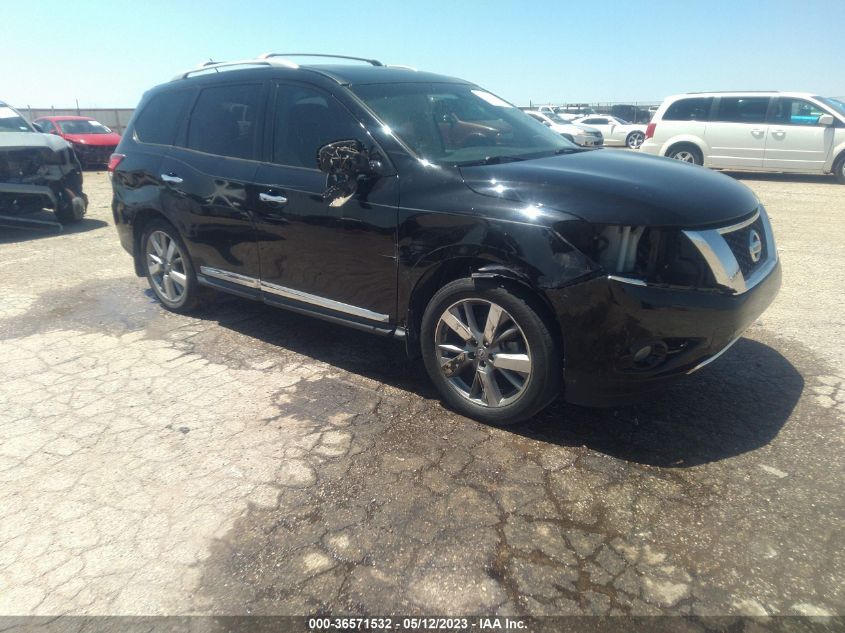 2014 NISSAN PATHFINDER PLATINUM - 5N1AR2MM1EC625883
