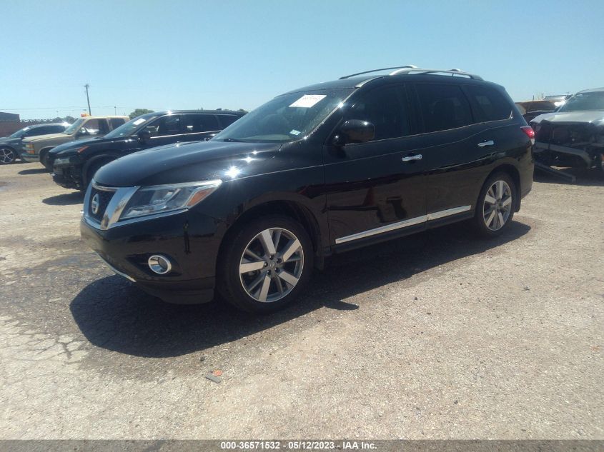 2014 NISSAN PATHFINDER PLATINUM - 5N1AR2MM1EC625883