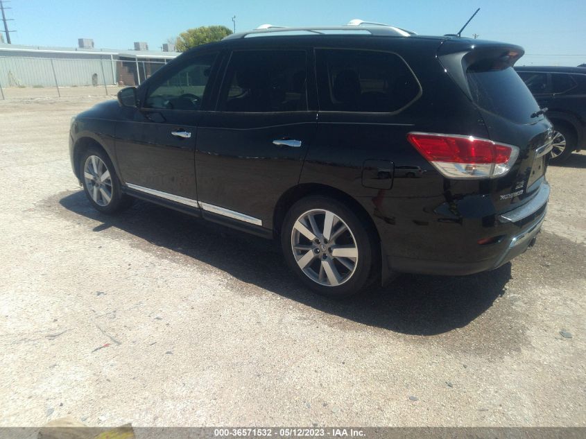 2014 NISSAN PATHFINDER PLATINUM - 5N1AR2MM1EC625883