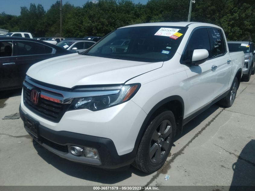 2020 HONDA RIDGELINE RTL-E - 5FPYK3F70LB006123