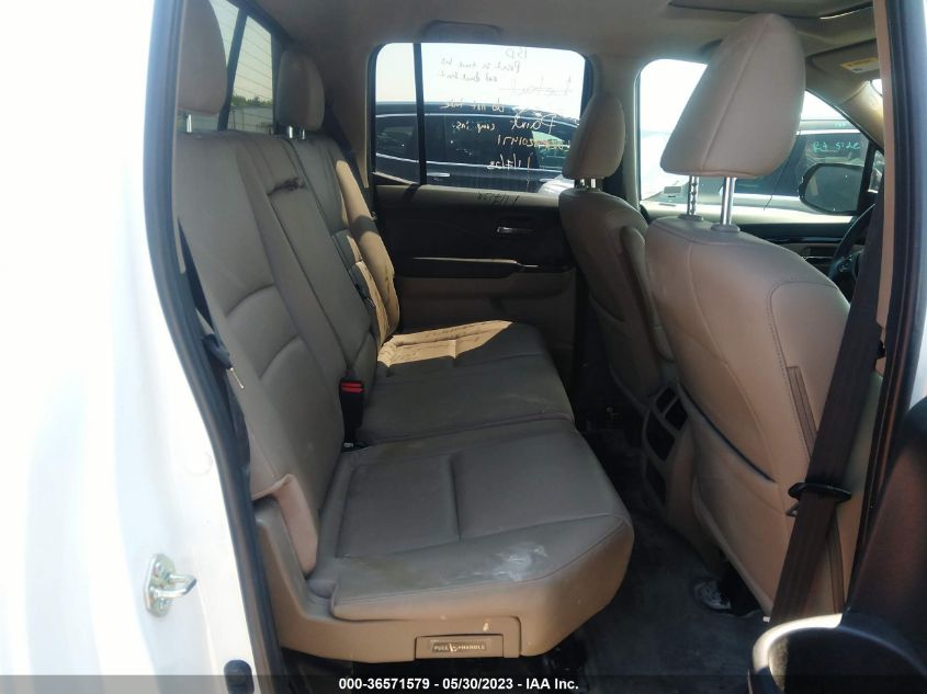 2020 HONDA RIDGELINE RTL-E - 5FPYK3F70LB006123