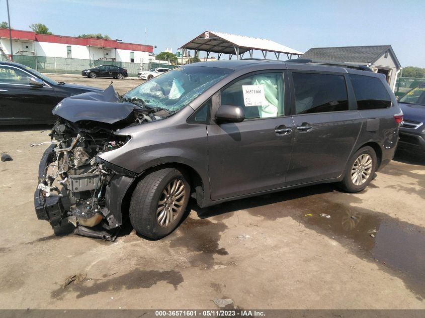 2015 TOYOTA SIENNA XLE/XLE AAS/LTD - 5TDYK3DC0FS629945