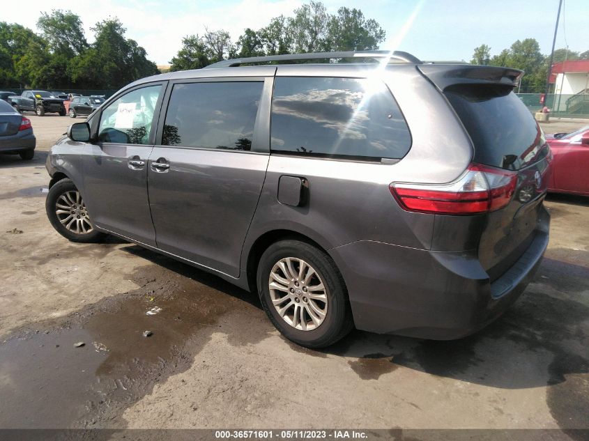 2015 TOYOTA SIENNA XLE/XLE AAS/LTD - 5TDYK3DC0FS629945