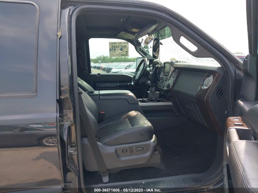 2015 FORD SUPER DUTY F-250 SRW LARIAT/PLATINUM - 1FT7W2BT3FEA31142