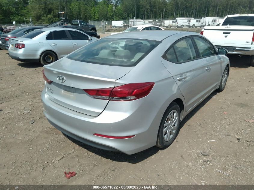 2018 HYUNDAI ELANTRA SE - 5NPD74LF8JH277732