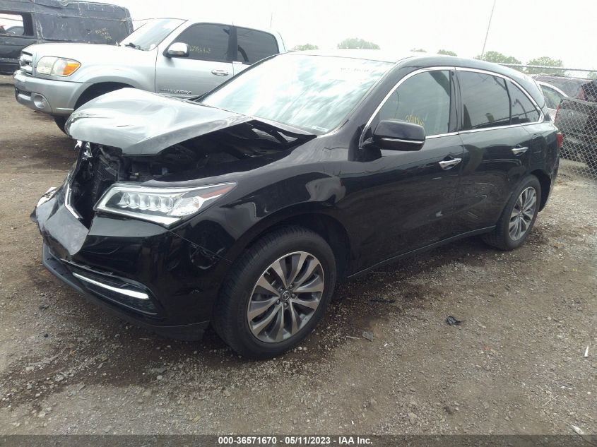 2014 ACURA MDX TECH PKG - 5FRYD3H46EB010605