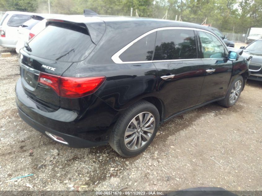 2014 ACURA MDX TECH PKG - 5FRYD3H46EB010605