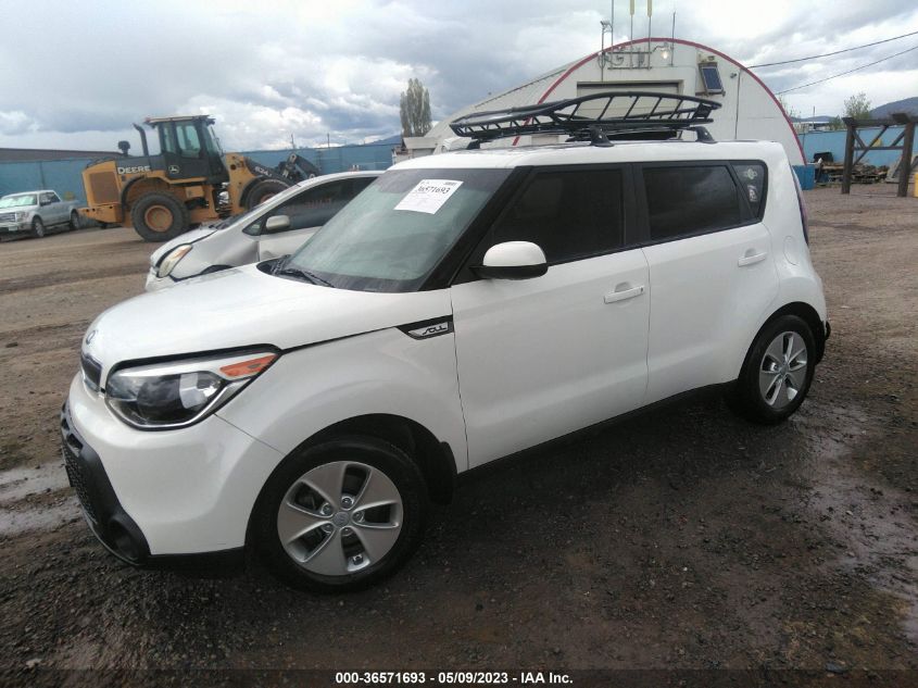 2016 KIA SOUL BASE - KNDJN2A27G7271057