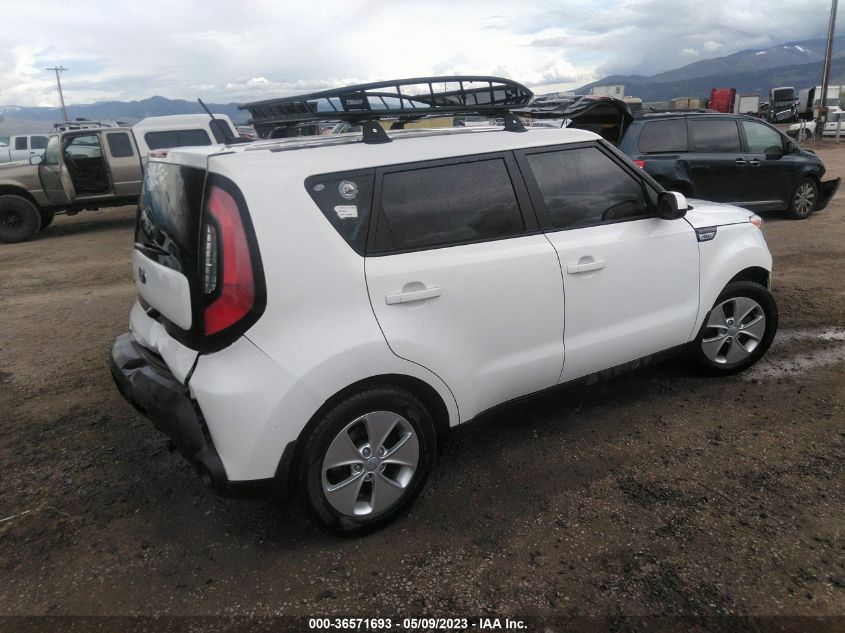 2016 KIA SOUL BASE - KNDJN2A27G7271057