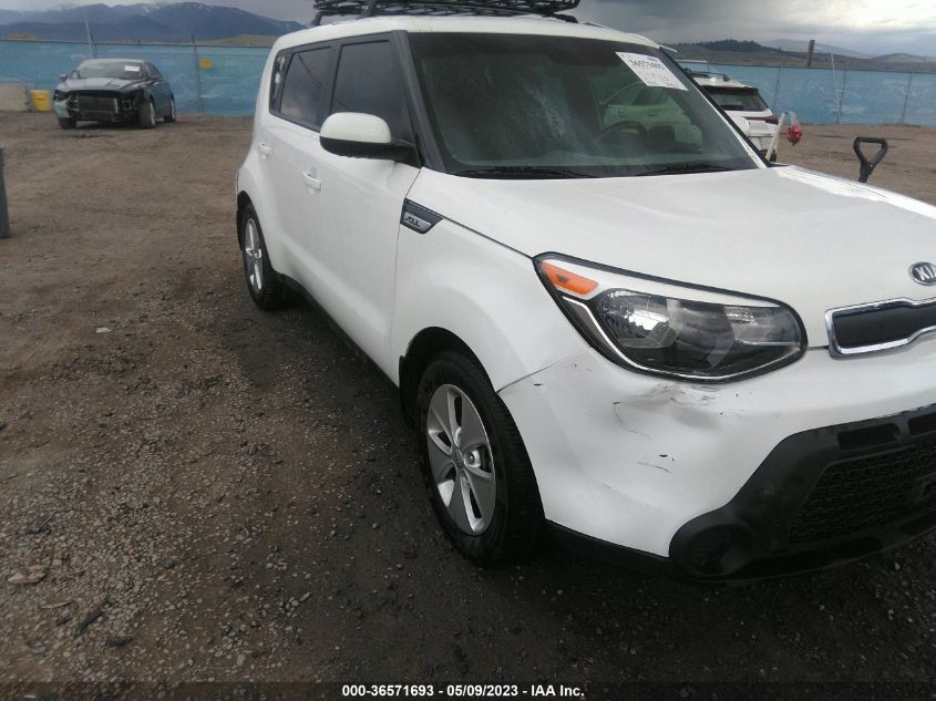 2016 KIA SOUL BASE - KNDJN2A27G7271057