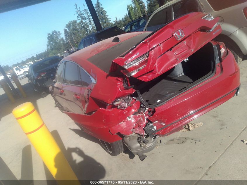 2021 HONDA ACCORD SEDAN SPORT - 1HGCV1F3XMA026614