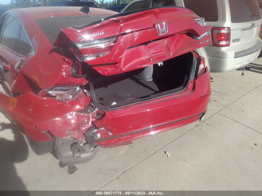 2021 HONDA ACCORD SEDAN SPORT - 1HGCV1F3XMA026614