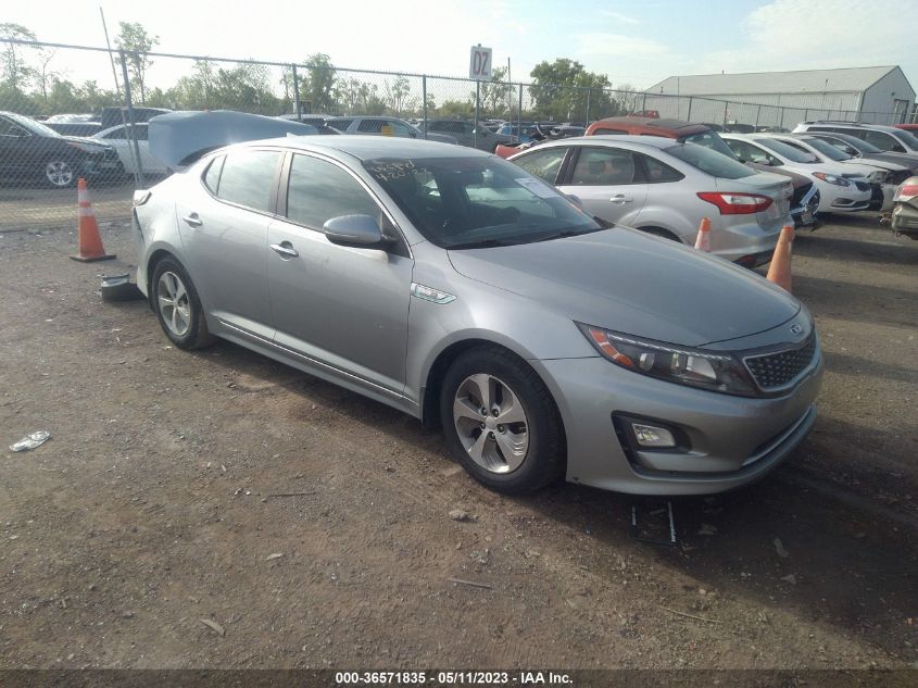 2015 KIA OPTIMA HYBRID - KNAGM4AD3F5082214