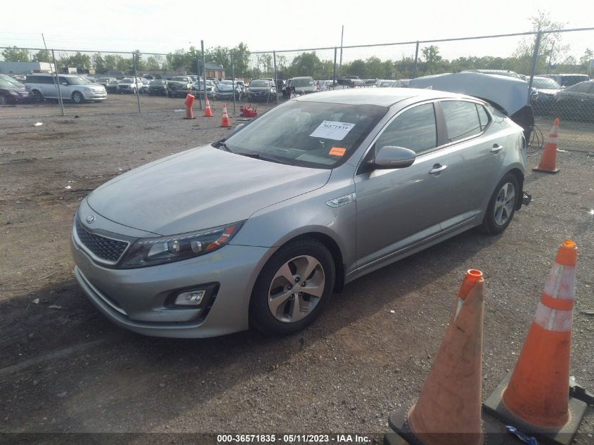 2015 KIA OPTIMA HYBRID - KNAGM4AD3F5082214