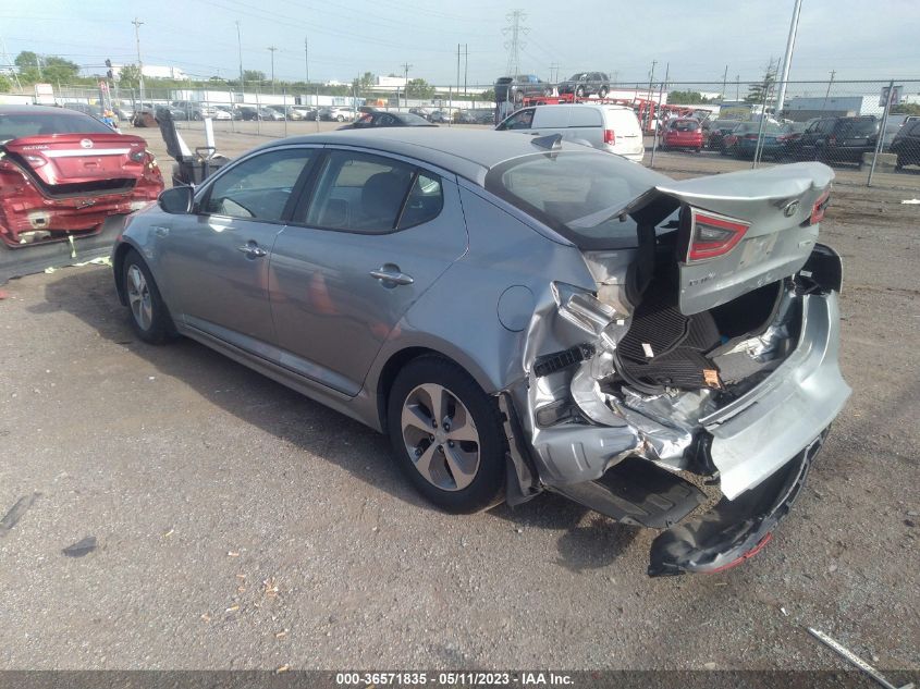 2015 KIA OPTIMA HYBRID - KNAGM4AD3F5082214