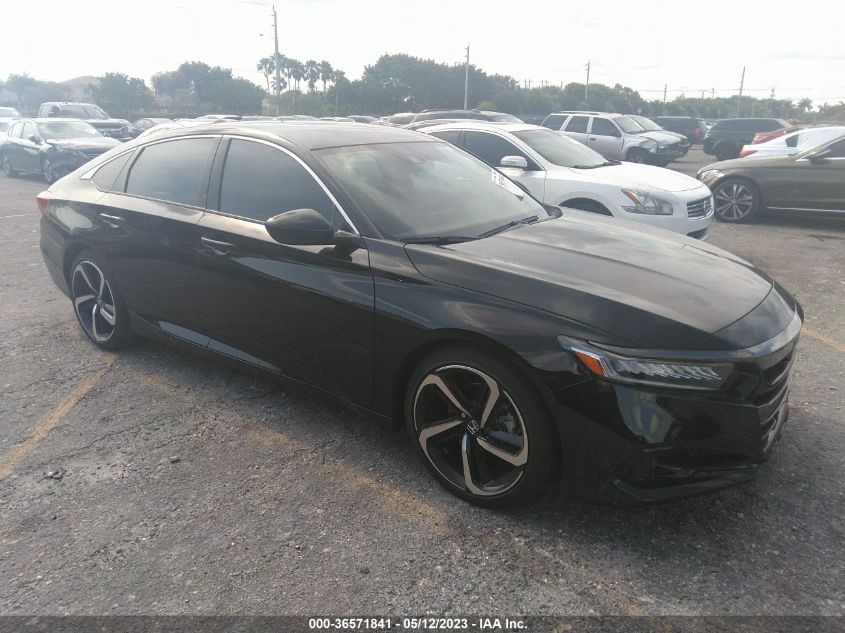 2022 HONDA ACCORD SEDAN SPORT SE - 1HGCV1F41NA107401