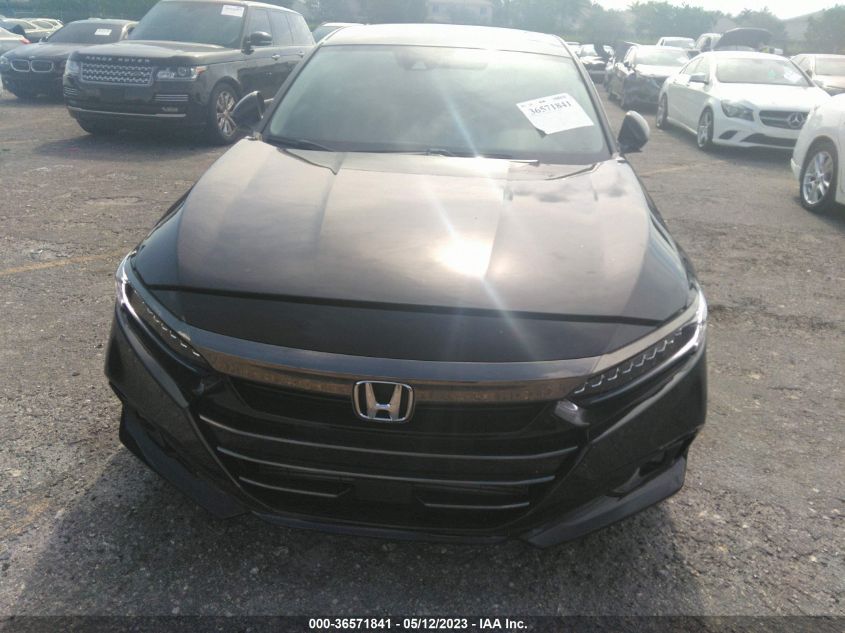 2022 HONDA ACCORD SEDAN SPORT SE - 1HGCV1F41NA107401