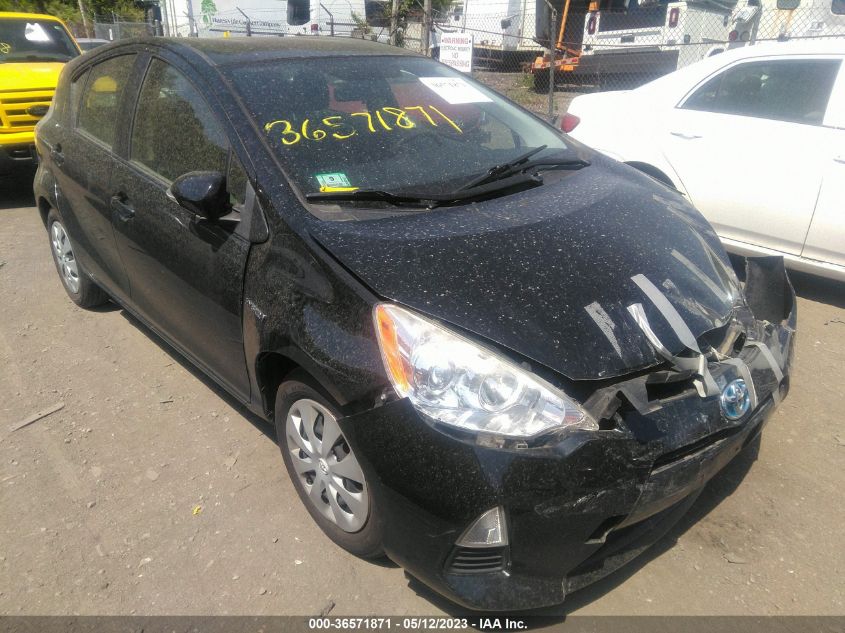 2013 TOYOTA PRIUS C ONE/TWO/THREE/FOUR - JTDKDTB35D1555404