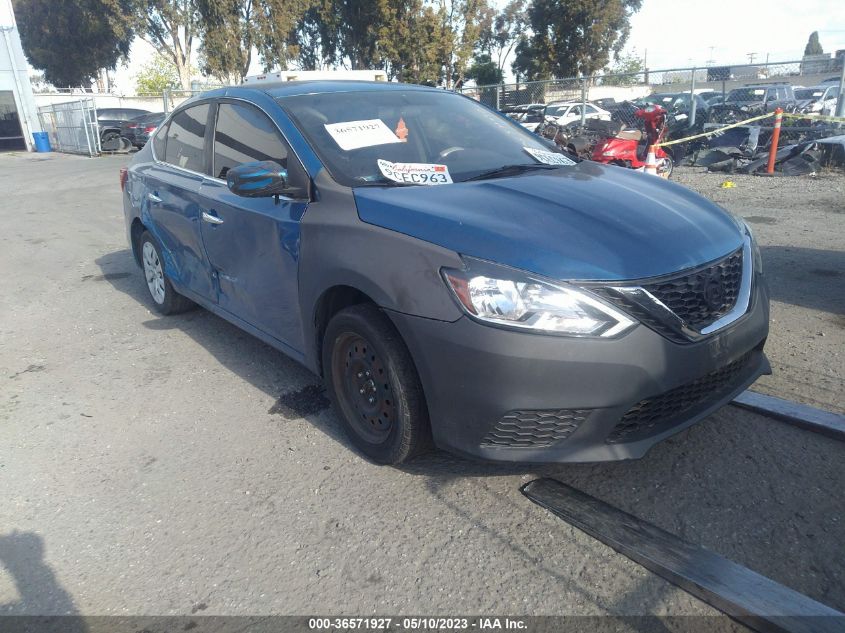 2019 NISSAN SENTRA S - 3N1AB7AP2KY228970