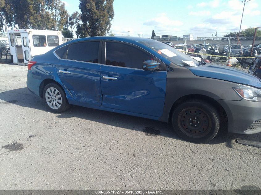 2019 NISSAN SENTRA S - 3N1AB7AP2KY228970