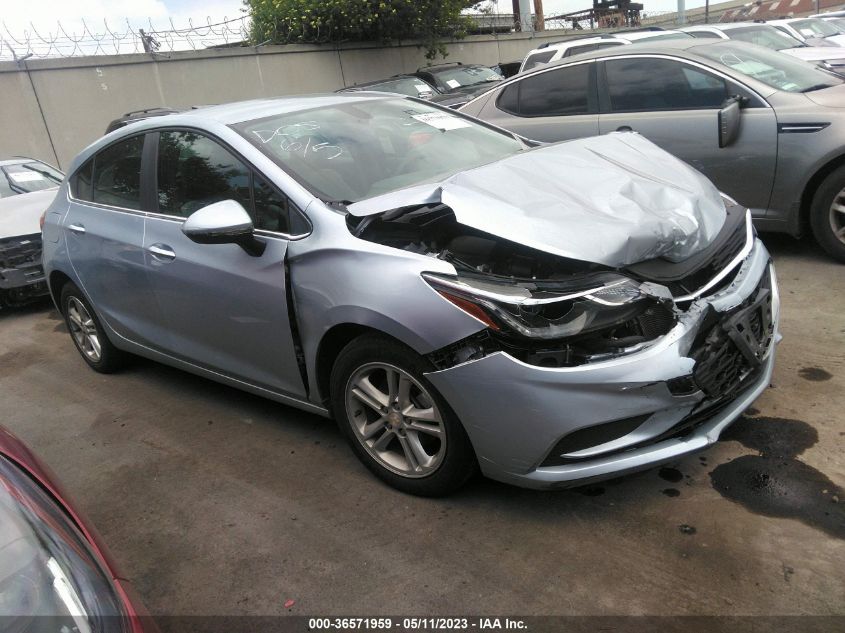 2018 CHEVROLET CRUZE LT - 3G1BE6SM9JS600936