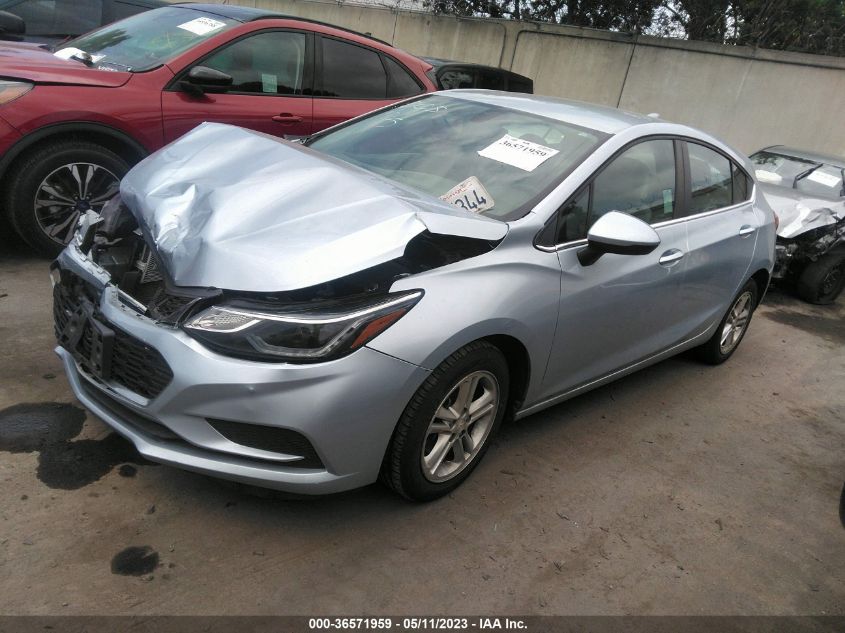 2018 CHEVROLET CRUZE LT - 3G1BE6SM9JS600936
