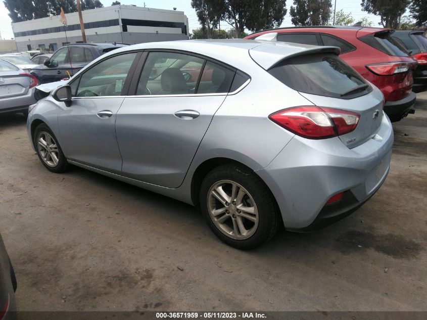2018 CHEVROLET CRUZE LT - 3G1BE6SM9JS600936