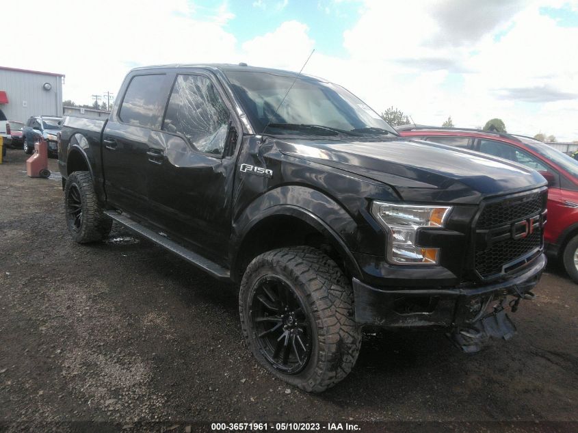 2016 FORD F-150 XLT/XL/LARIAT/PLATINUM - 1FTEW1EF1GKD84375