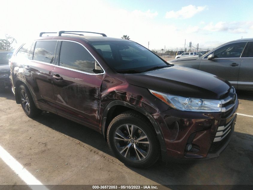 2018 TOYOTA HIGHLANDER LE - 5TDZZRFH1JS283408