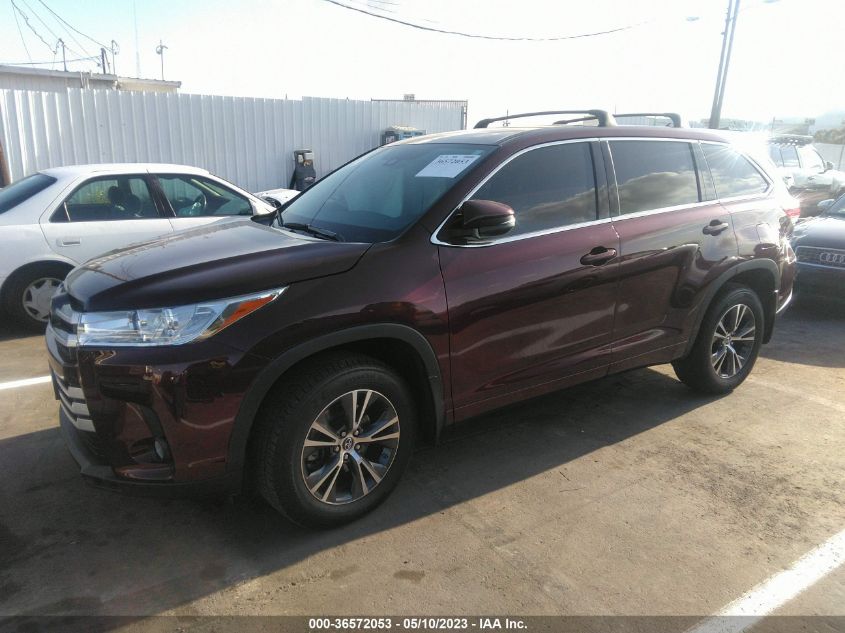 2018 TOYOTA HIGHLANDER LE - 5TDZZRFH1JS283408