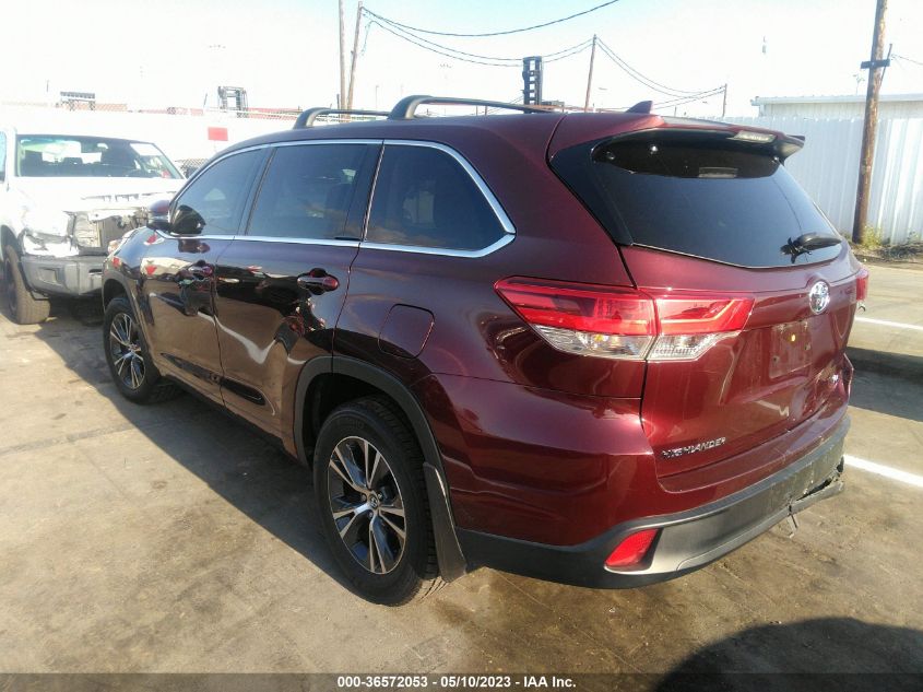 2018 TOYOTA HIGHLANDER LE - 5TDZZRFH1JS283408