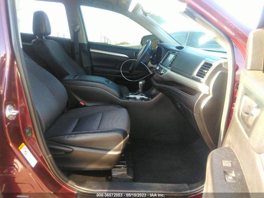 2018 TOYOTA HIGHLANDER LE - 5TDZZRFH1JS283408