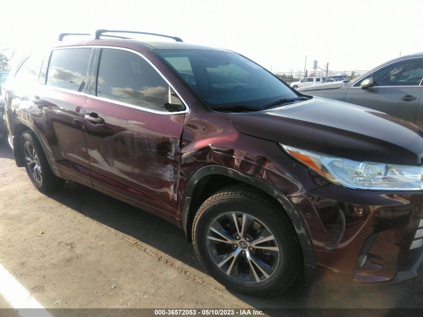 2018 TOYOTA HIGHLANDER LE - 5TDZZRFH1JS283408