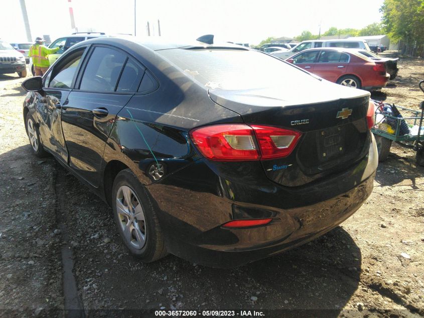 2018 CHEVROLET CRUZE LS - 1G1BC5SM7J7113491